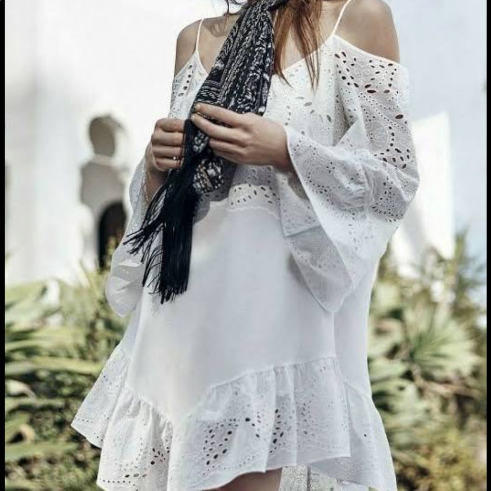 BCBG White dress